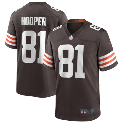 Austin Hooper Cleveland Browns Game Jersey - Brown