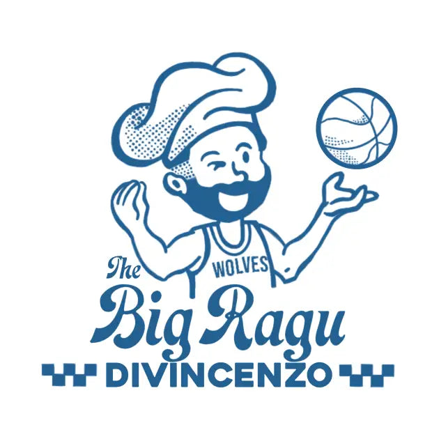 Donte Divincenzo: The Big Ragu Retro Logo T-Shirt