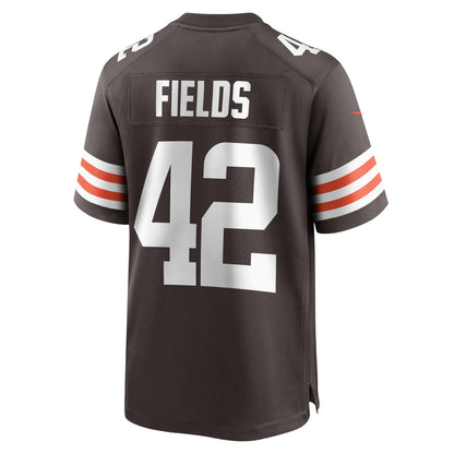 Tony Fields II Cleveland Browns Team Game Jersey - ?Brown