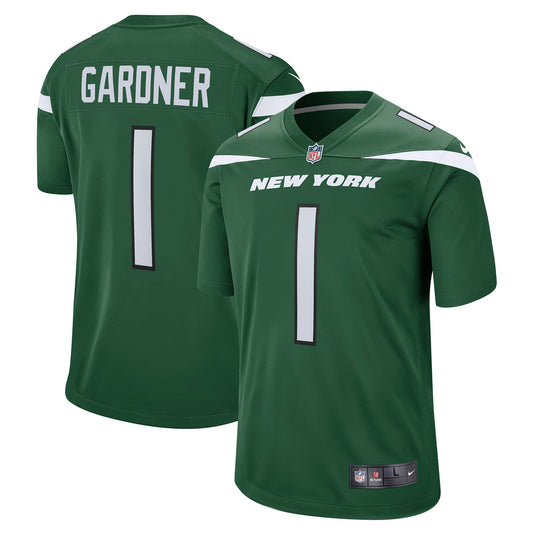 Ahmad Sauce Gardner New York Jets Player Game Jersey - Green