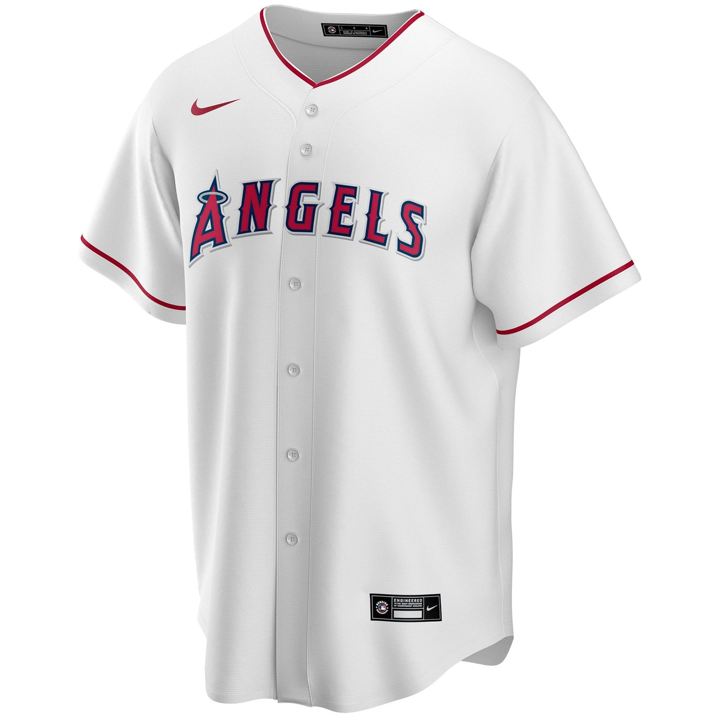 Los Angeles Angels Home Replica Custom Jersey - White