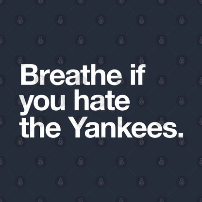 Breathe If You Hate The Yankees Hoodie