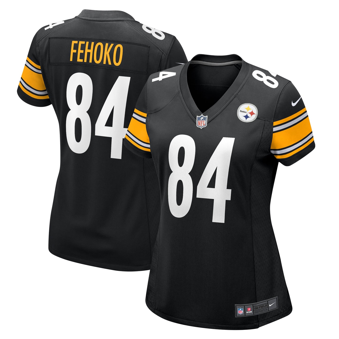 Breiden Fehoko Pittsburgh Steelers Game Player Jersey - Black