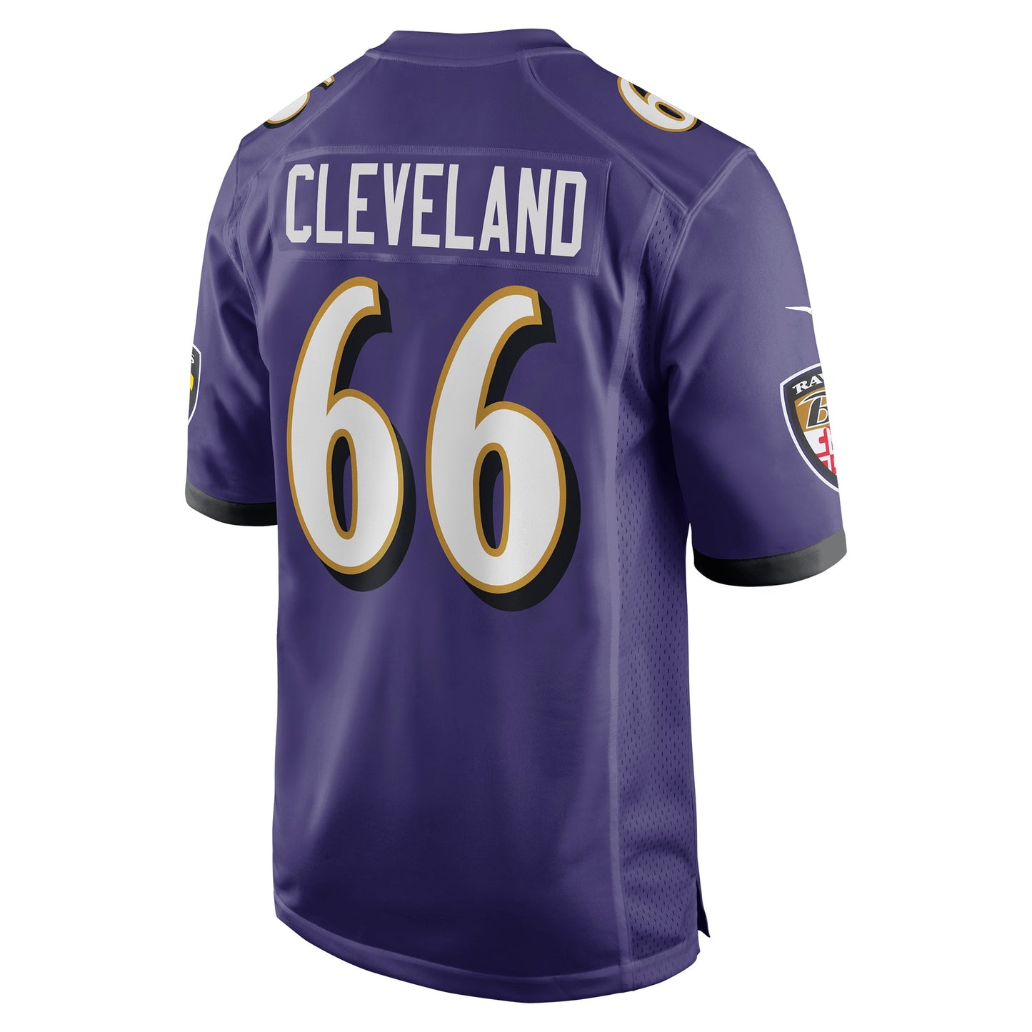 Ben Cleveland Baltimore Ravens Game Jersey - Purple
