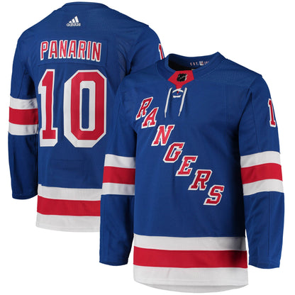 Artemi Panarin New York Rangers Home Primegreen Authentic Pro Player Jersey - Blue