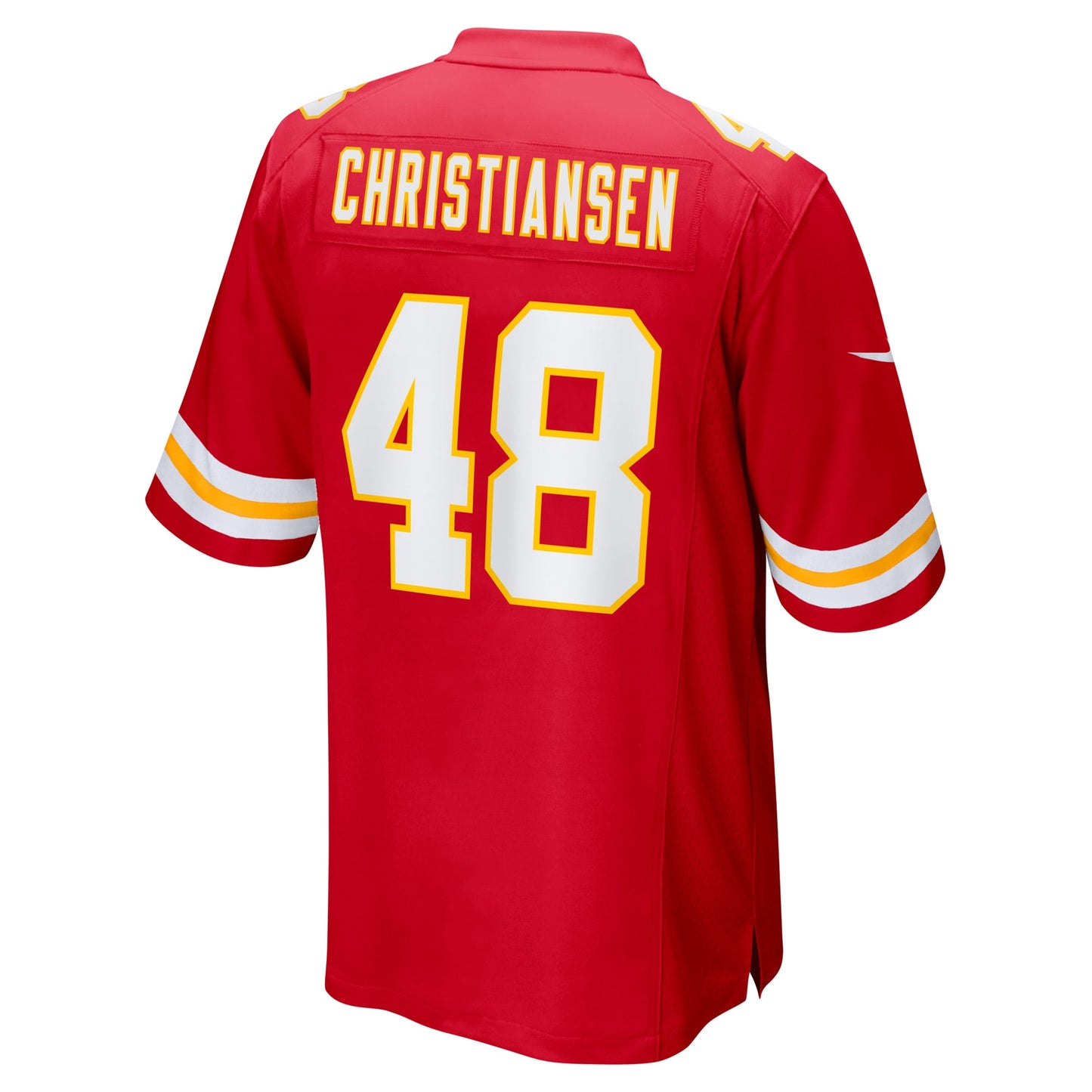 Cole Christiansen Kansas City Chiefs Game Player Jersey - Red