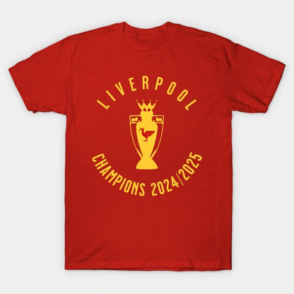 Liverpool Champions 25 Yellow 2 T-Shirt