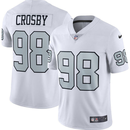Men's Las Vegas Raiders Maxx Crosby Vapor Jersey - White