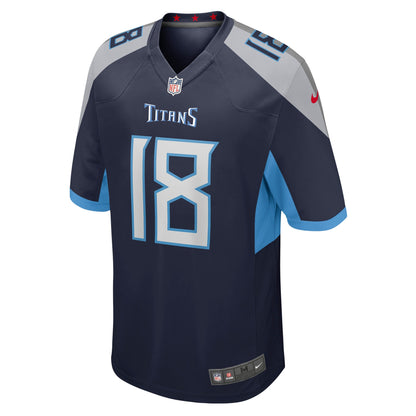 Josh Reynolds Tennessee Titans Game Jersey - Navy