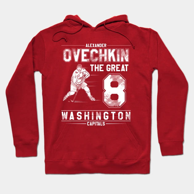 Alexander Ovechkin || Washington Capitals | White Hoodie
