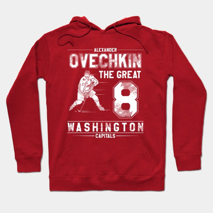 Alexander Ovechkin || Washington Capitals | White Hoodie