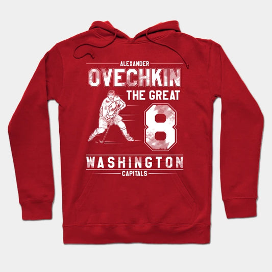 Alexander Ovechkin || Washington Capitals | White Hoodie
