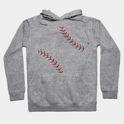 Baseball Ball Laces Hoodie