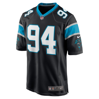 Henry Anderson Carolina Panthers Game Player Jersey - Black