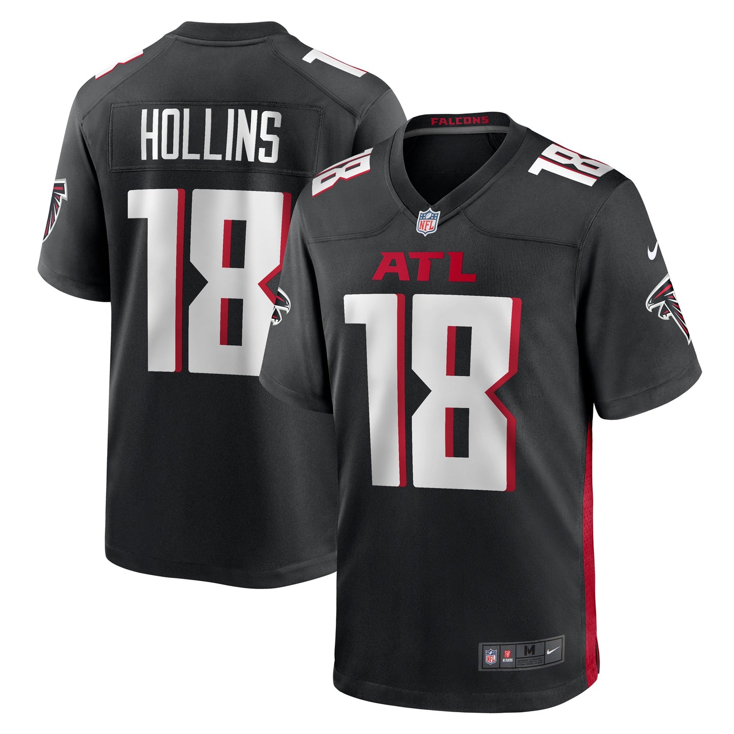 Mack Hollins Atlanta Falcons Game Player Jersey - Black