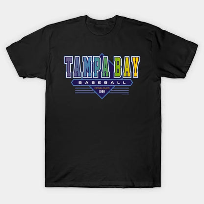 Tampa Bay Baseball Retro, Vintage Devil Rays Inspired 90S Throwback T-Shirt