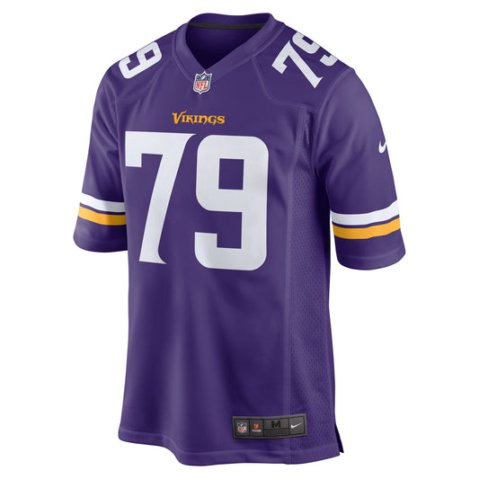 Kenny Willekes Minnesota Vikings Game Jersey - Purple