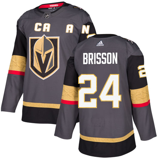 Brendan Brisson Vegas Golden Knights Alternate Authentic Jersey - Gray