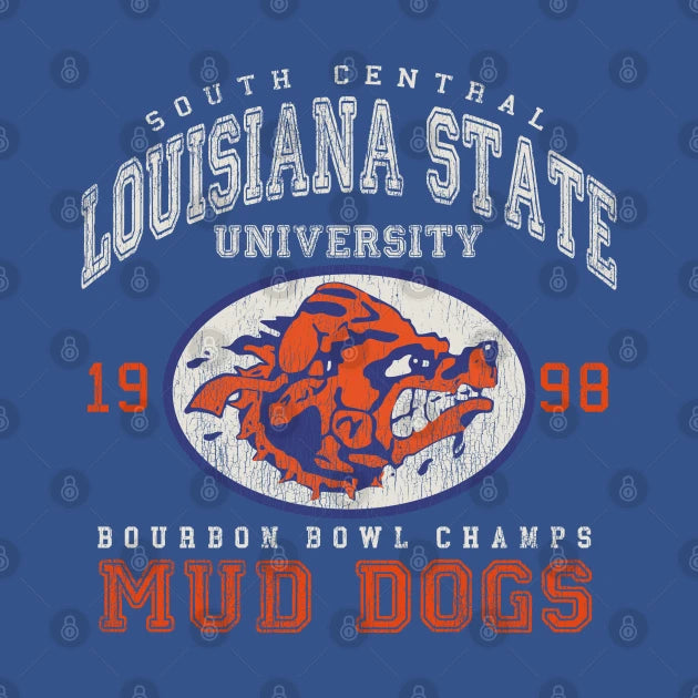 Sclsu Mud Dogs Waterboy Dks Worn Hoodie