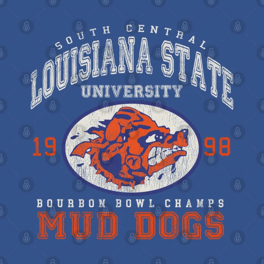 Sclsu Mud Dogs Waterboy Dks Worn Hoodie