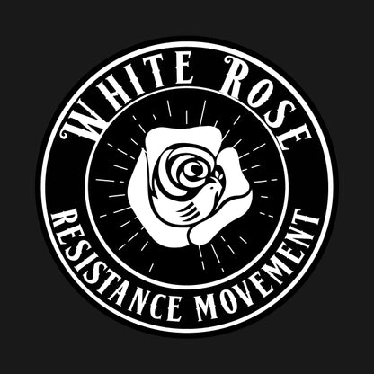 The White Rose (Ww2 Resistance Symbol) Hoodie