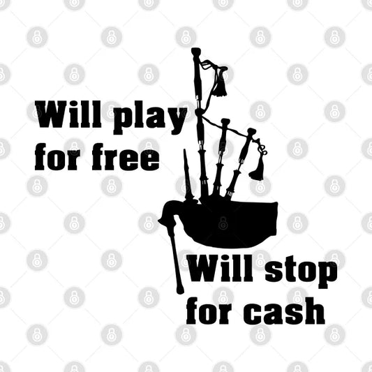 Bagpipe Player T-Shirt