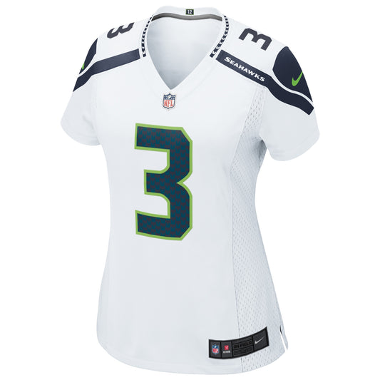 Russell Wilson Seattle Seahawks Women's Game Jersey - White
