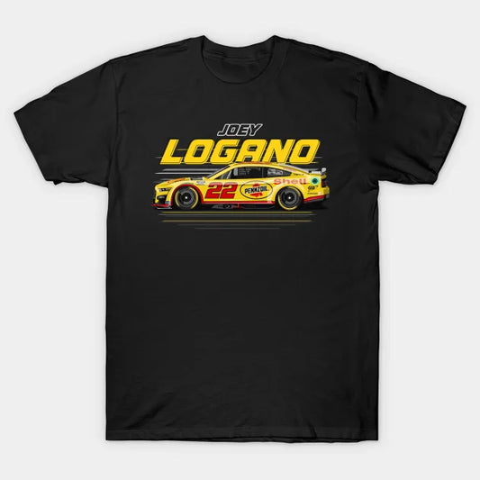 Joey Logano #22 Mustang T-Shirt