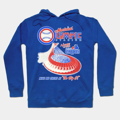 Defunct Montreal Expos Olympic Stadium Hoodie