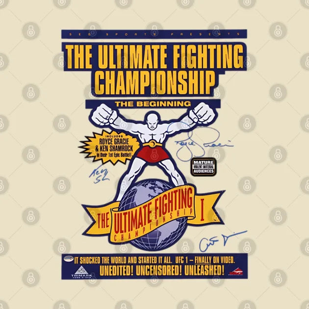 Ufc 1: The Beginning (1993) T-Shirt