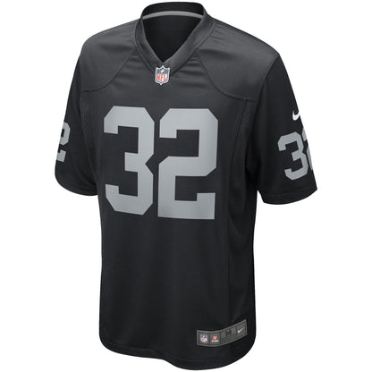 Marcus Allen Las Vegas Raiders Game Retired Player Jersey - Black