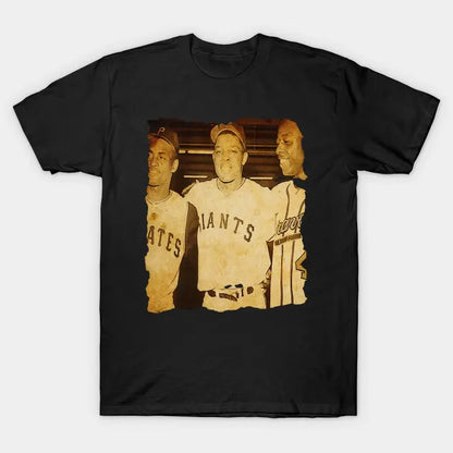 Three Man On Baseball T-Shirt