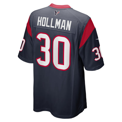 Ka'Dar Hollman Houston Texans Team Game Jersey - ?Navy