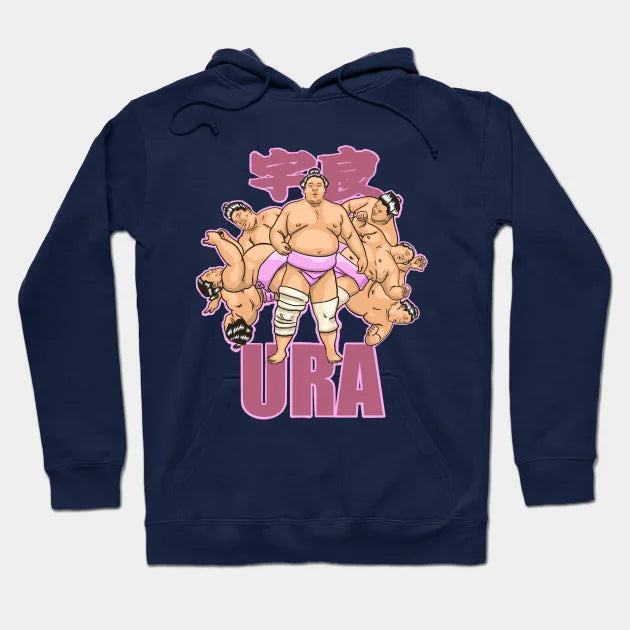 Japanese Sumo Wrestler Ura Hoodie