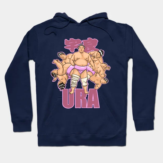 Japanese Sumo Wrestler Ura Hoodie