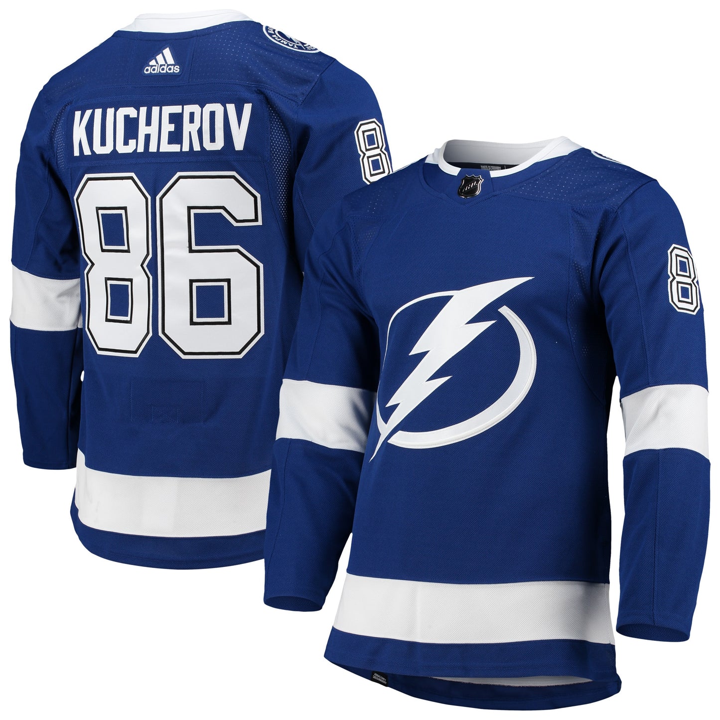 Nikita Kucherov Tampa Bay Lightning Home Primegreen Authentic Pro Player Jersey - Blue