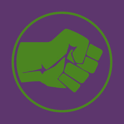 Green Smash Fist T-Shirt