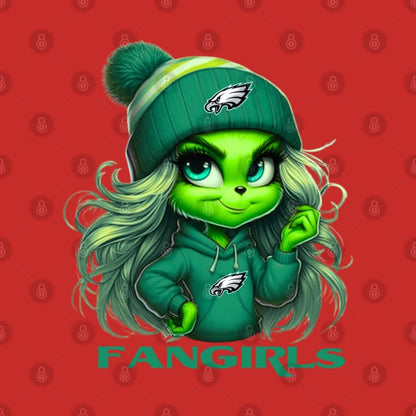 Fan Girl Philadelphia Eagles Football,Christmas Girls Hoodie