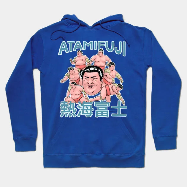 Japanese Sumo Wrestler Atamifuji Hoodie