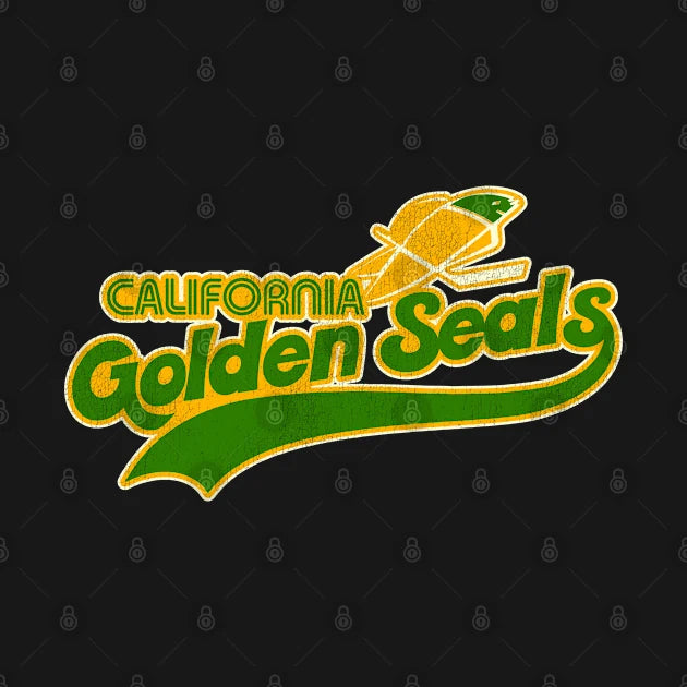 Defunct California Golden Seals Hockey Team Hoodie