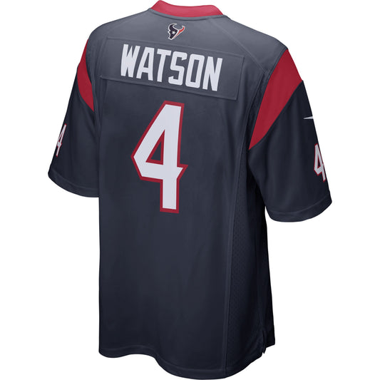 Deshaun Watson Houston Texans Game Jersey - Navy