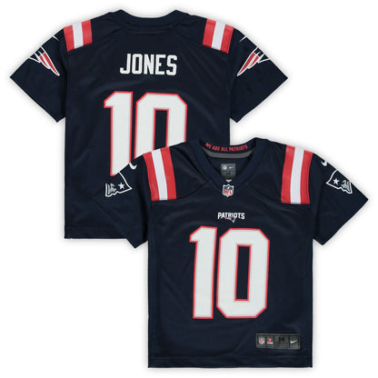 Preschool Mac Jones Navy New England Patriots Game Jersey