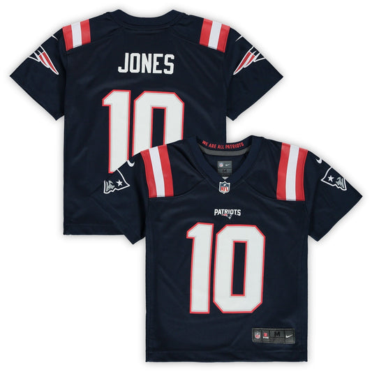 Preschool Mac Jones Navy New England Patriots Game Jersey