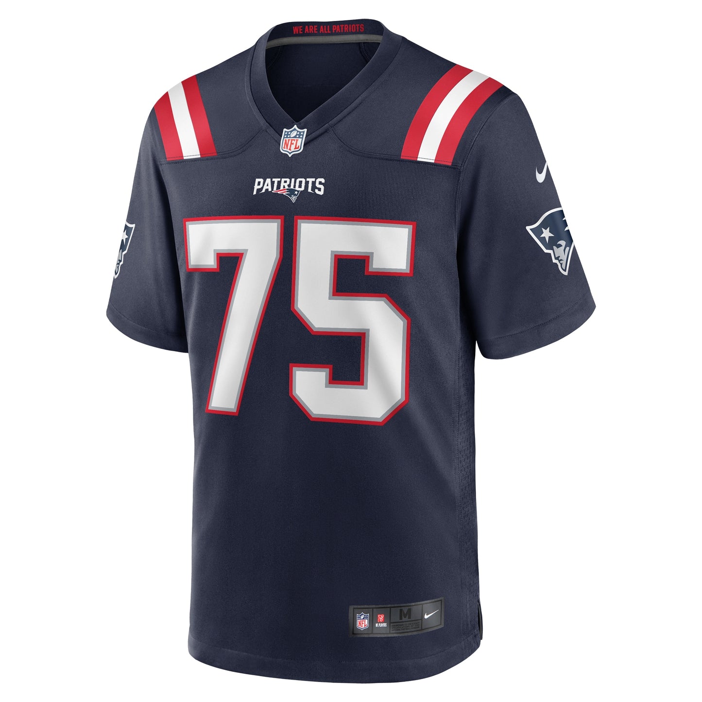 Conor McDermott New England Patriots Home Game Player Jersey - Navy