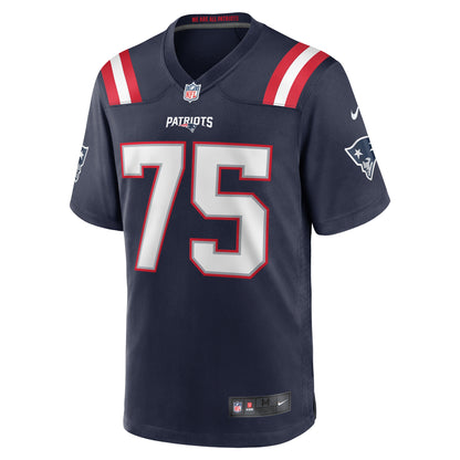 Conor McDermott New England Patriots Home Game Player Jersey - Navy