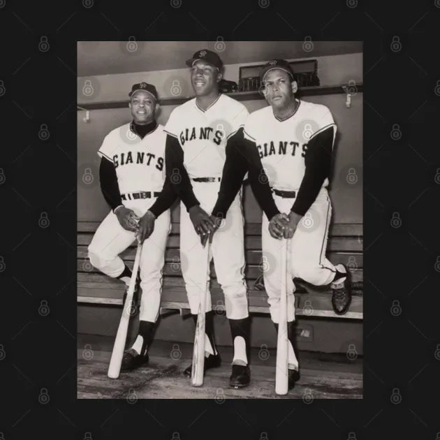 Willie Mays & Willie Mccovey & Orlando Cepeda Hoodie