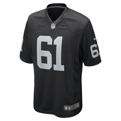 Jordans Meredith Las Vegas Raiders Game Player Jersey - Black