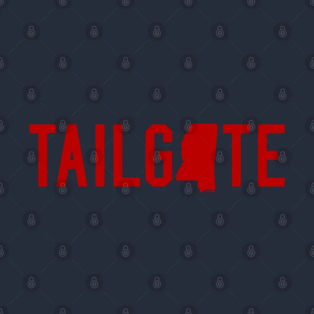 Tailgate Mississippi Oxford T-Shirt
