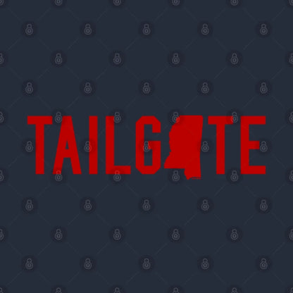 Tailgate Mississippi Oxford T-Shirt