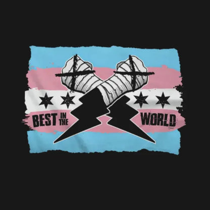 Cm Punk Best In The World Trans Pride Hoodie